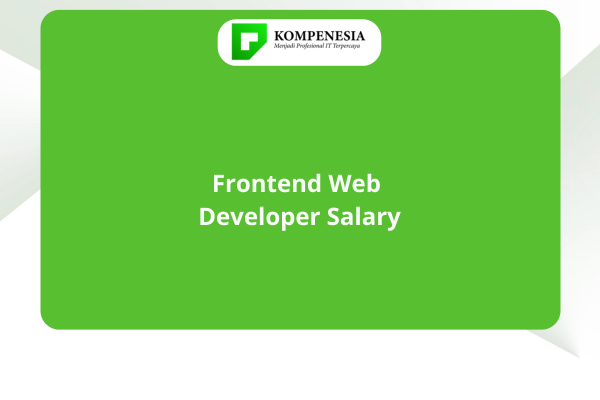 Frontend Web Developer Salary